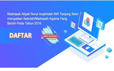 Website Resmi MA Nurul Mujahidah NW