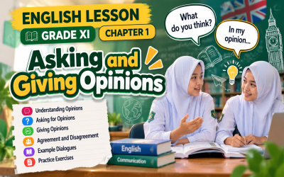 BAHASA INGGRIS XI UNIT 1 : Asking and Giving Opinions” (Meminta dan Memberikan Pendapat)